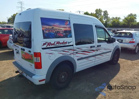 2013 Ford Transit Connect Xlt из США, поврежденный, VIN NM0LS6BN8DT146523